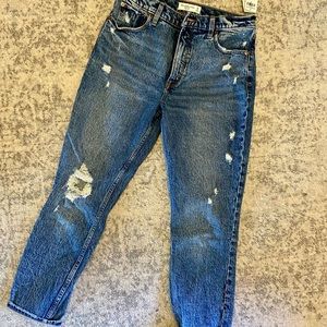 NWT A&F High Rise Skinny Jean
